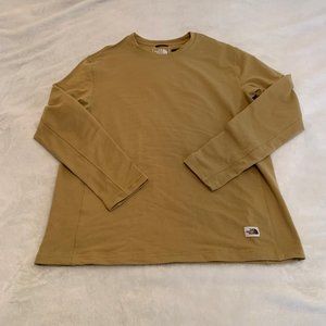 The North Face NWT TNF Terry Crew Antelope Tan Shirt Size L